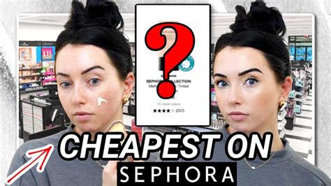 cheapest foundation at sephora.